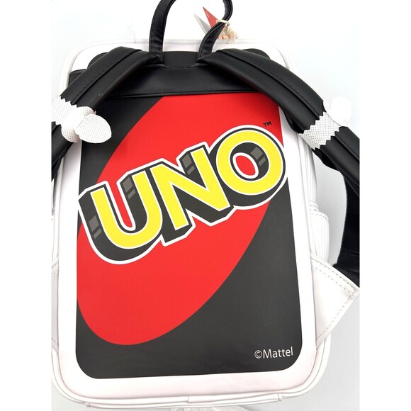 Loungefly Mattel Uno Reverse Card Mini Backpack Approx. 12\